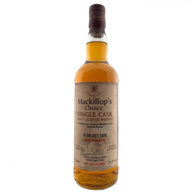 Mackillop’s Choice GLENLIVET 1979 Single Cask Malt Scotch Whisky