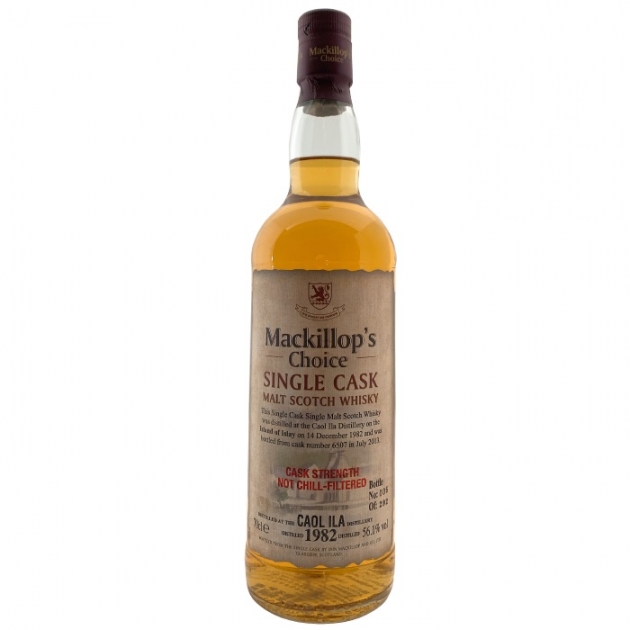 Mackillop’s Choice CAOL ILA 1982 Single Cask Malt Scotch Whisky