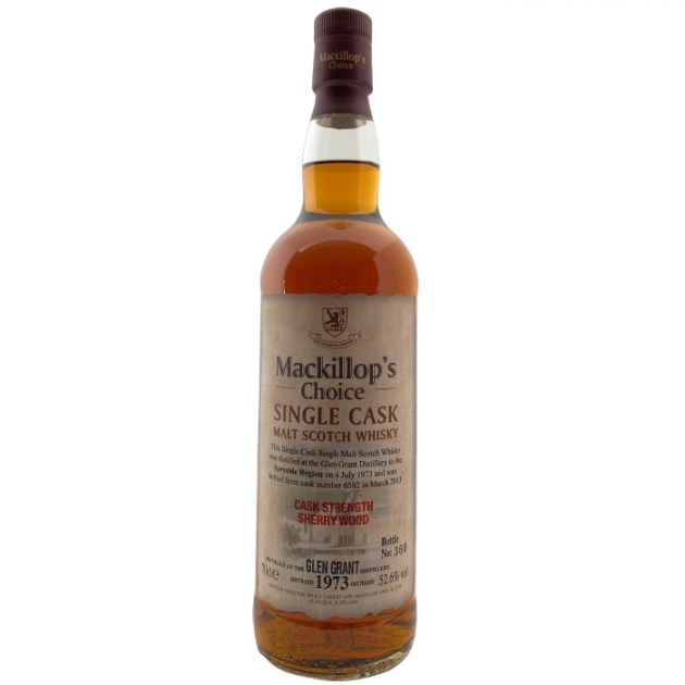 Mackillop’s Choice GLEN GRANT 1973 Single Cask Malt Scotch Whisky