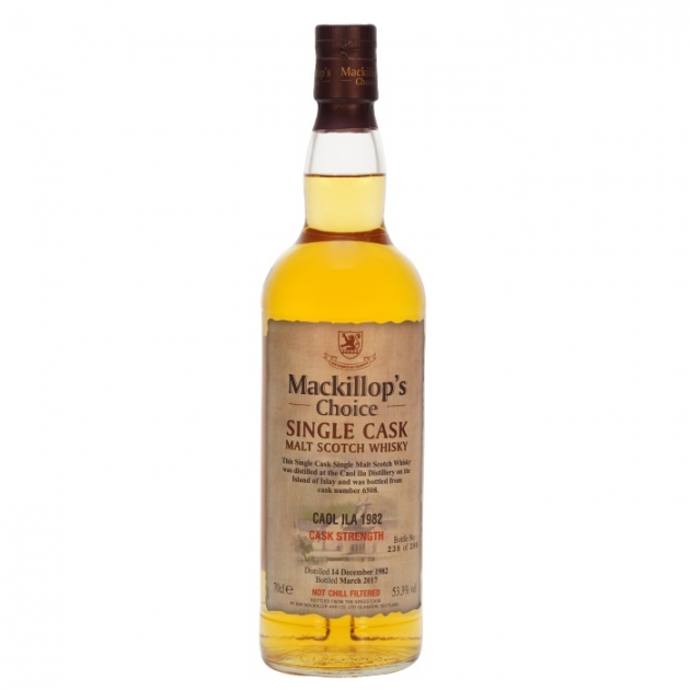 Mackillop’s Choice CAOL ILA 1982 Single Cask Malt Scotch Whisky